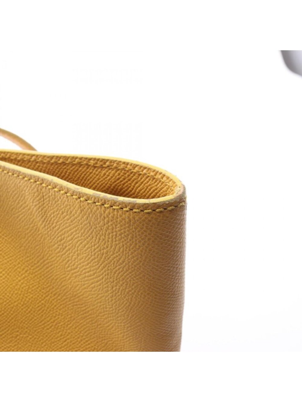 Chanel Tote with Charm Yellow Leather - Picture 10 of 15